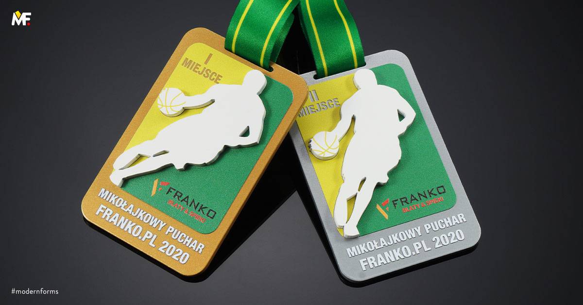 Medaillen Sport Basketball Benutzerdefiniert Braun Einseitig Exclusive Gold Plexiglas Silber Stahl 