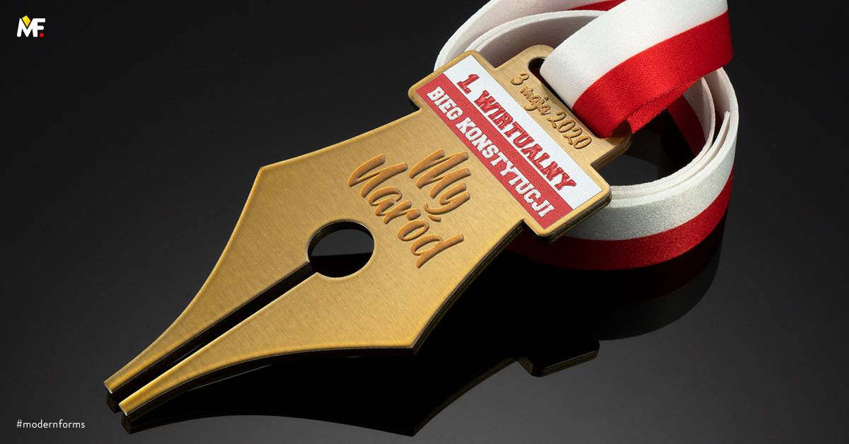 Medaillen Sport Laufsport Benutzerdefiniert Edelstahl Einseitig Exclusive Gold 