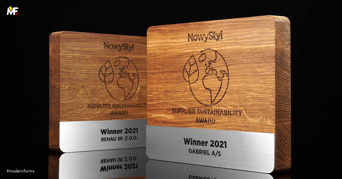 Trophäen Gelegentlich Anderes Geschäft Benutzerdefiniert Edelstahl Einseitig Holz Premium 