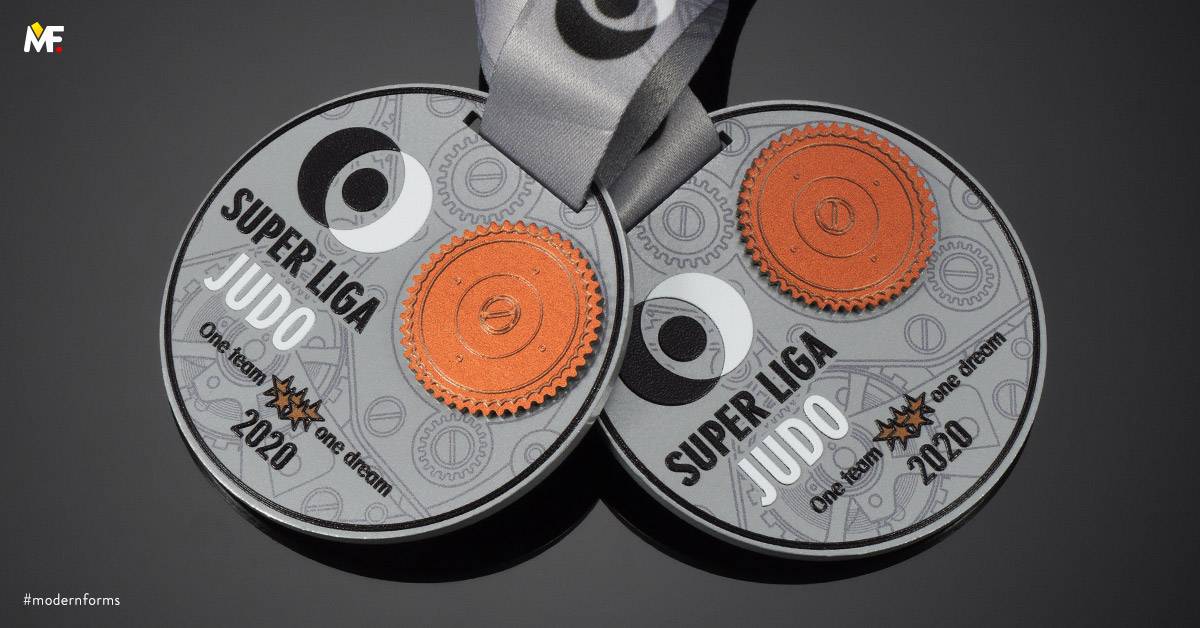 Medaillen Sport Kampfkunst Benutzerdefiniert Edelstahl Einseitig Premium Silber Stahl 