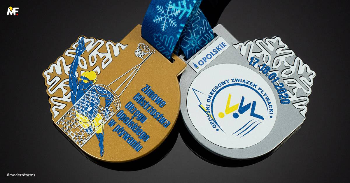 Medaillen Sport Schwimmen Benutzerdefiniert Edelstahl Gold Multilateral Premium Silber 