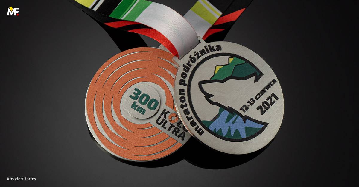 Medaillen Sport Laufsport Benutzerdefiniert Edelstahl Multilateral Premium Silber 