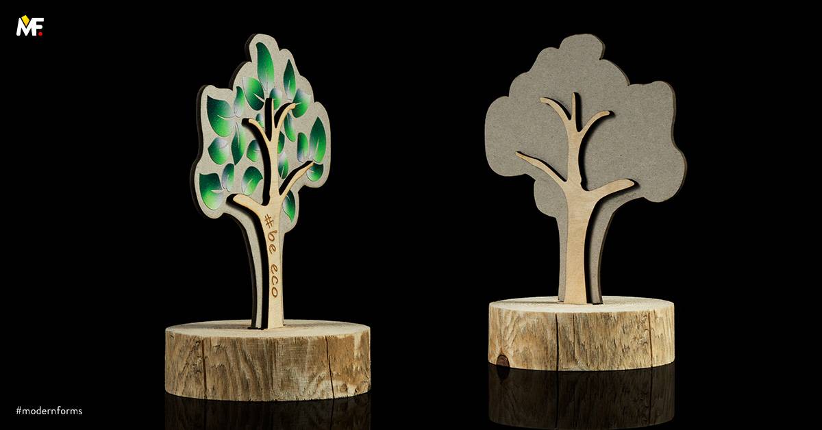 Trophäen Gelegentlich Umweltfreundlich Benutzerdefiniert Einseitig Holz Premium Recyclingmaterial Sperrholz 
