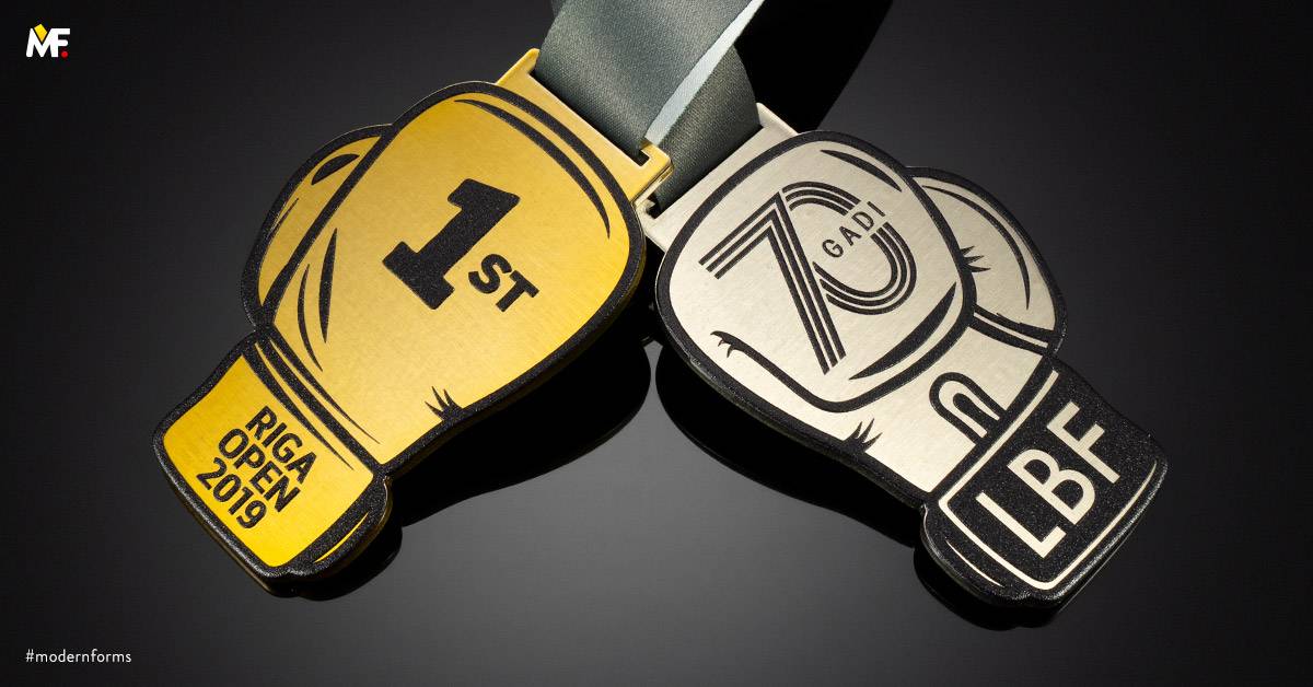 Medaillen Sport Kampfkunst Benutzerdefiniert Gold Multilateral Premium Silber Stahl 